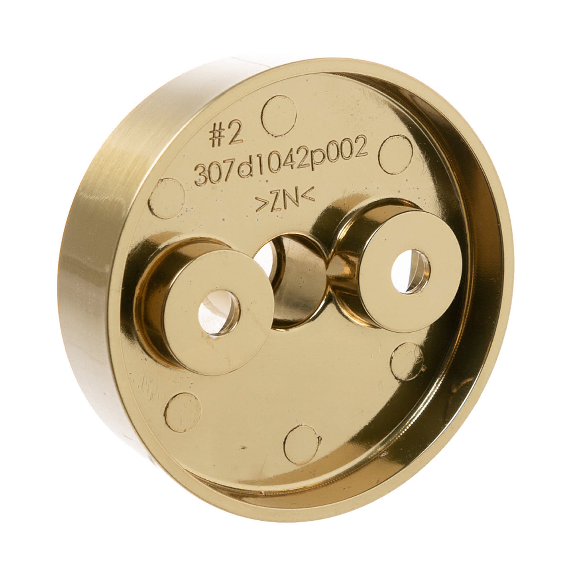 Brushed Brass Knob Bezel WB03X45996