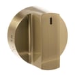 Champaigne Gold Knob Assembly for GE C2Y486P4T2W2 - Part WB03X45999