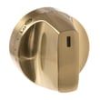 Champaigne Gold Knob And Graphics Assembly for GE CES750P2M1S1 - Part WB03X46013
