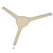 Microwave Turntable Tray Support for GE JE710BA01 - Part WB06X10092