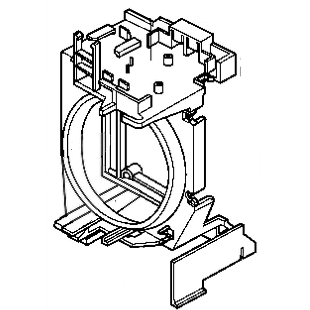 GE Part #wb06X10261, Suction Guide | 10.20 x 10.20 x 8.70