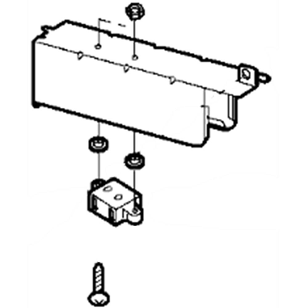 GE Part #wb06X10783, Holder | 8.50 x 8.00 x 2.00