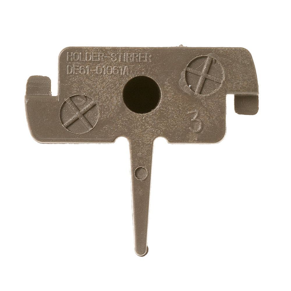 Part #wb06X10813, Microwave Stirrer Fan Blade Retainer Clip / 8.25 x 7.25 x 0.50