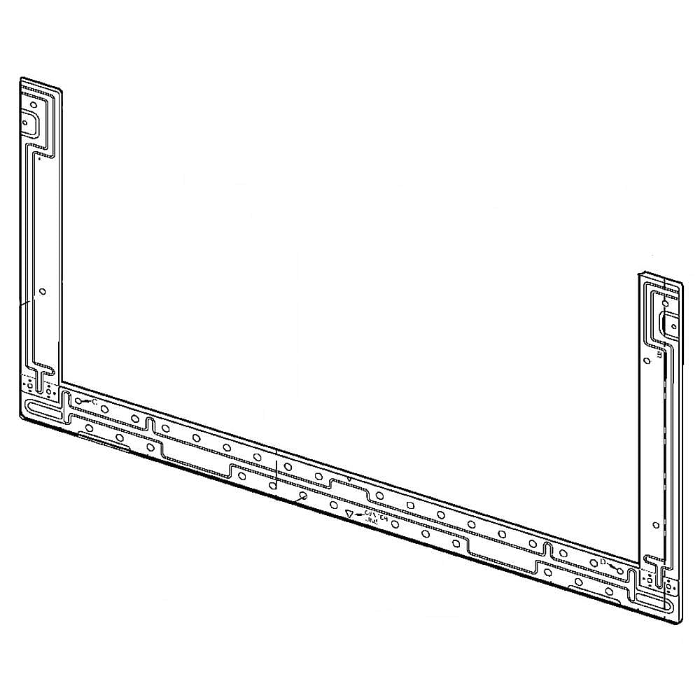 Part #wb06X10907, Microwave Mounting Plate / 32.80 x 20.80 x 2.30