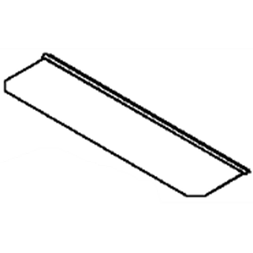 Part #wb06X10935, Microwave Vent Damper / 14.00 x 9.50 x 0.10