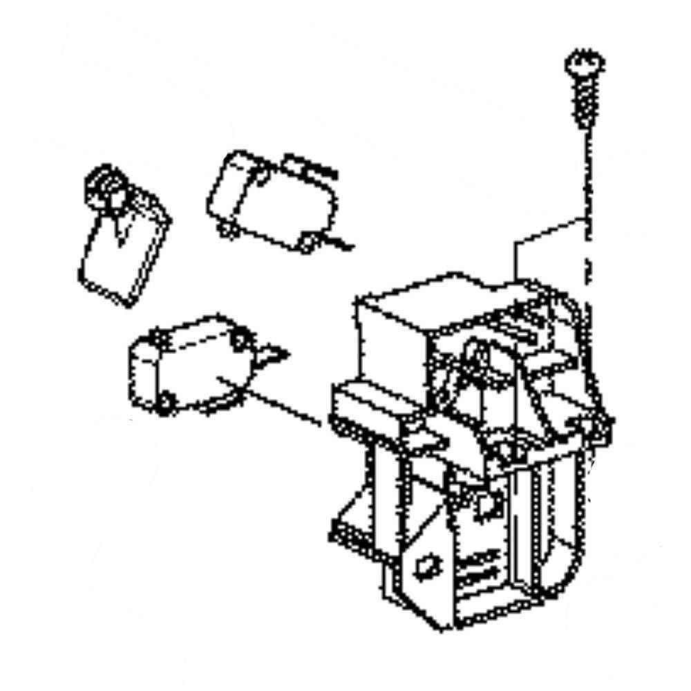 Part #wb06X32995, Latch Bracket Asm / 1.00 x 1.00 x 1.00