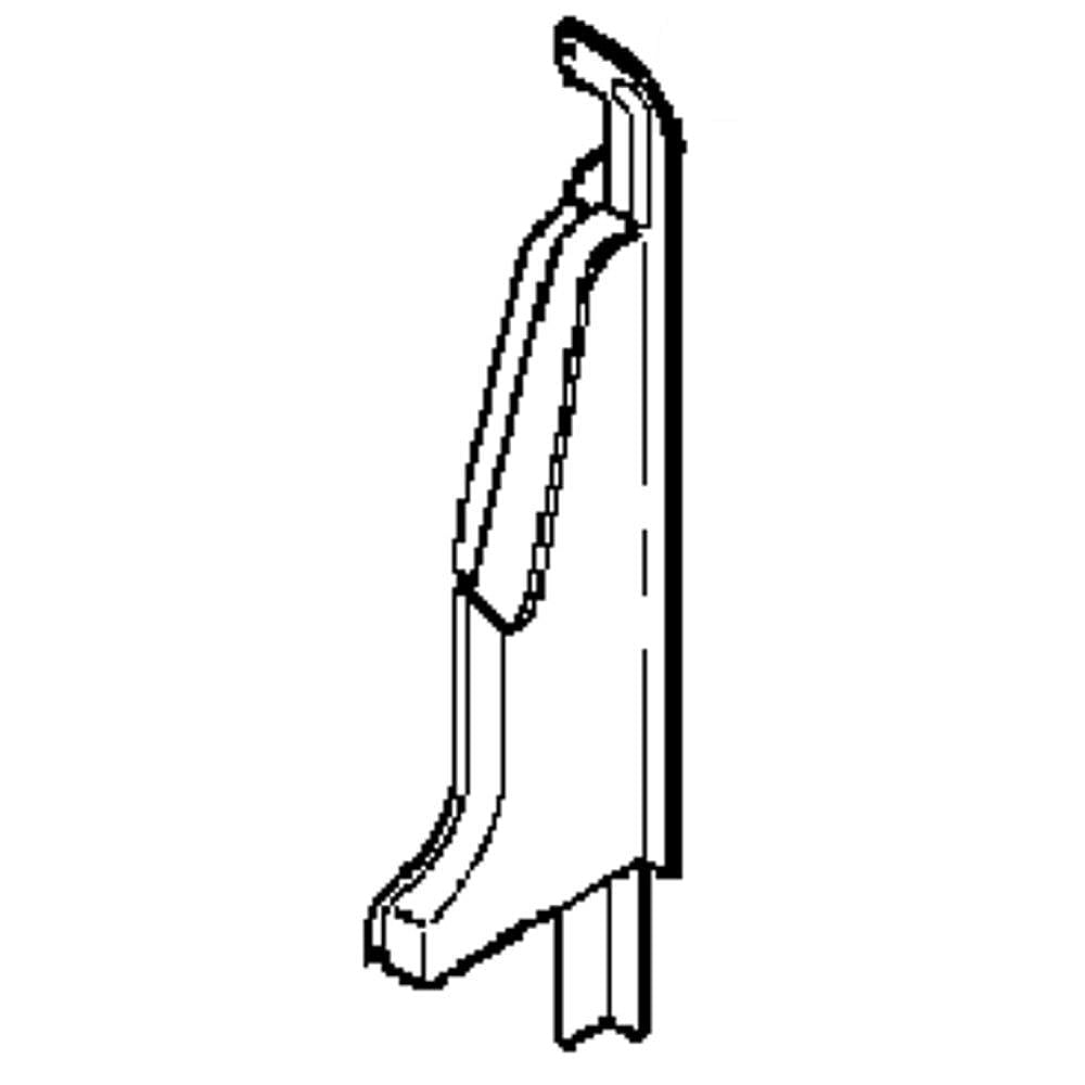 GE Part #wb07K10270, End Support | 11.50 x 10.00 x 3.00