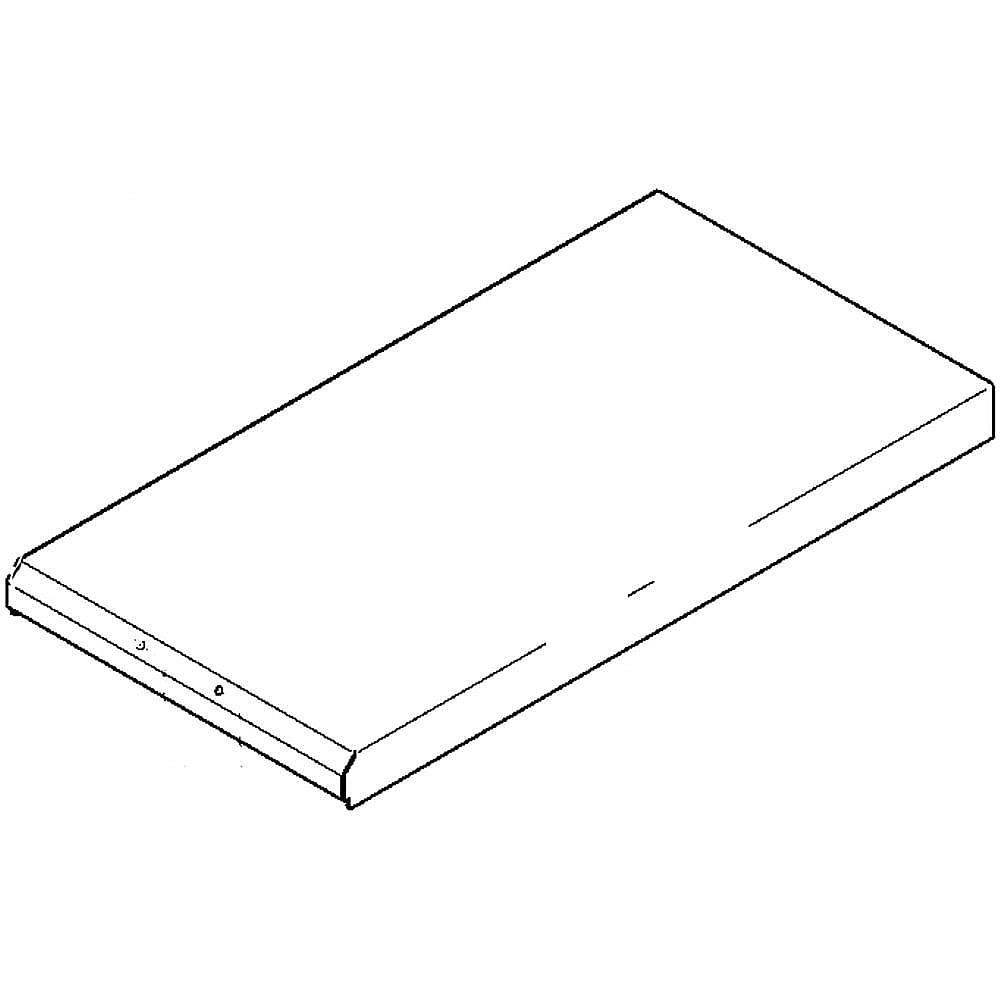 GE Part #wb07K10301, Cover | 23.70 x 15.60 x 3.30