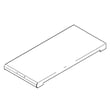 Range Griddle Cover for GE ZDP364LRP6SS - Part WB07K10432