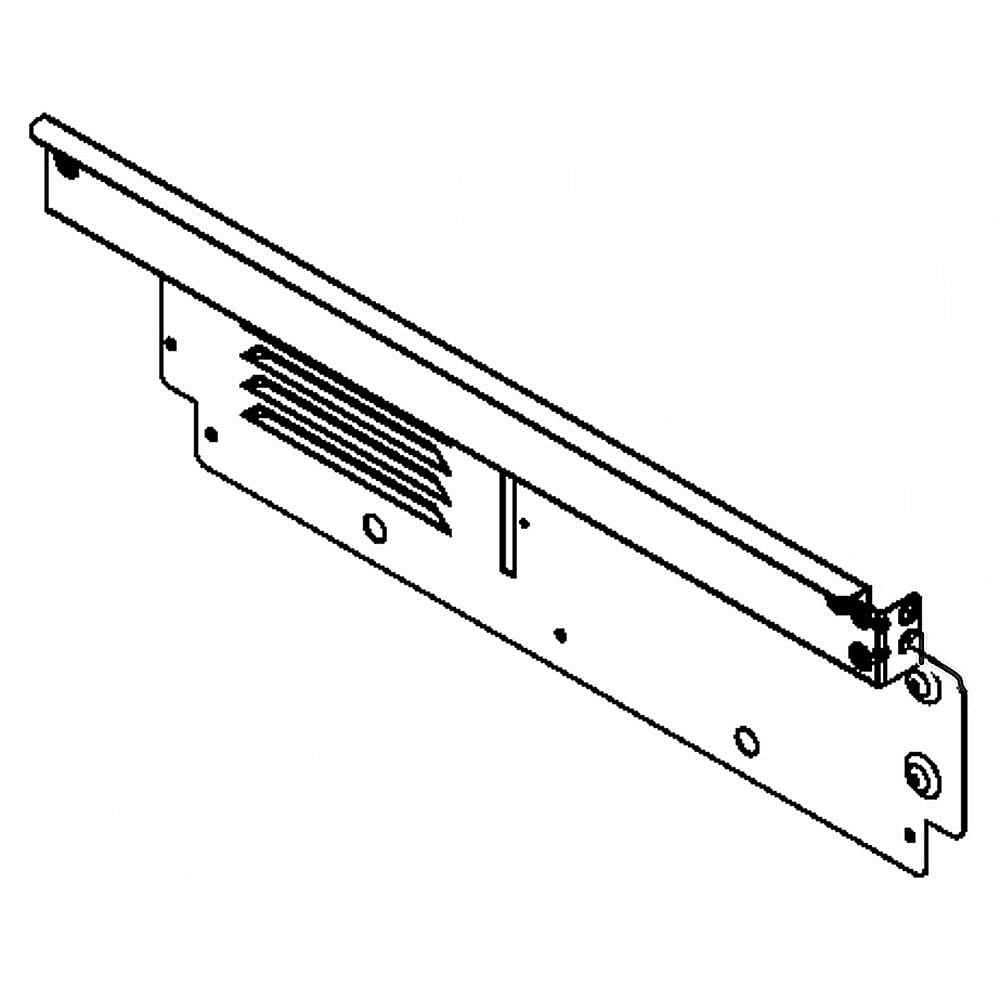 GE Part #wb07T10474, Extension Si | 25.30 x 12.20 x 2.20