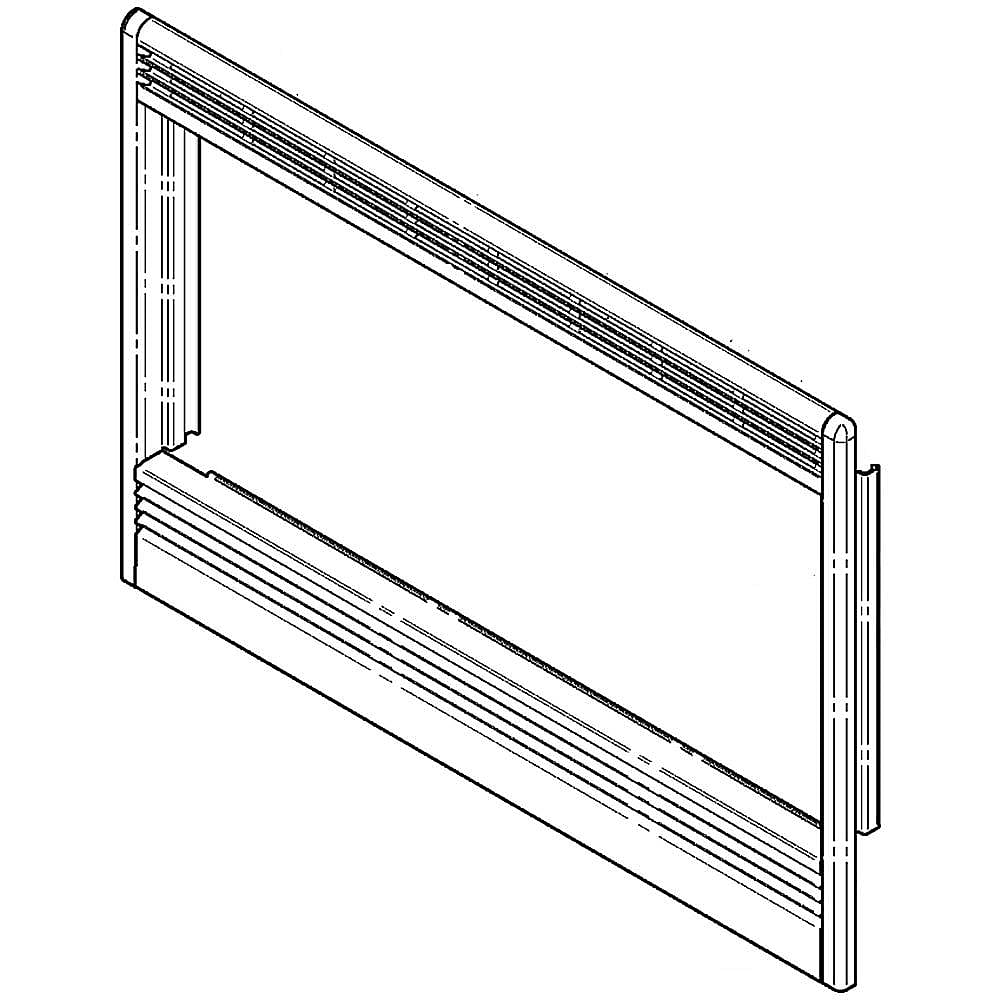GE Part #wb07T10608, Trim Asm 30 | 31.80 x 24.00 x 2.30