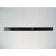 Downdraft Vent Top Trim (black) for GE JVB37A1WW - Part WB07X10013