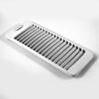 Cooktop Downdraft Vent Grille (white) for GE JP989BD1BB - Part WB07X10348