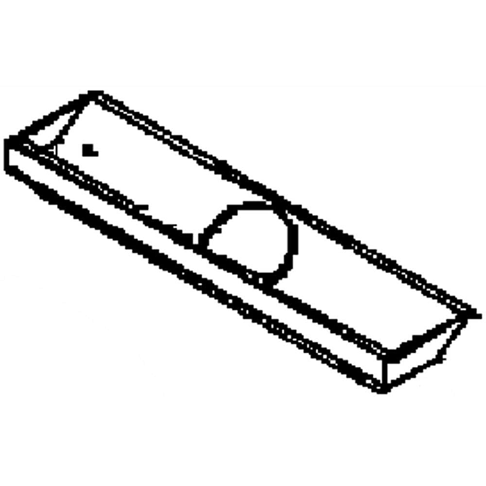 GE Part #wb07X10610, Heat Lamp Panel | 38.30 x 9.40 x 5.70