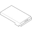 Cooktop Grill Cover for GE ZDP36N4RH1SS - Part WB07X10792