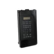 Microwave Control Panel Assembly (black) for GE JVM1740DMCC01 - Part WB07X11040
