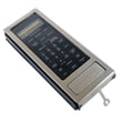 Microwave Control Panel Assembly (stainless And Black) for GE ZEM200SF06 - Part WB07X11186