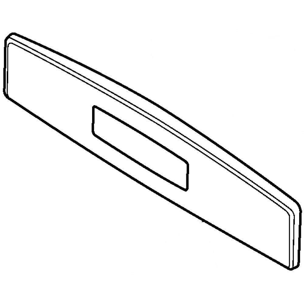 GE Part #wb07X20329, Control Trim | 33.00 x 10.70 x 6.10