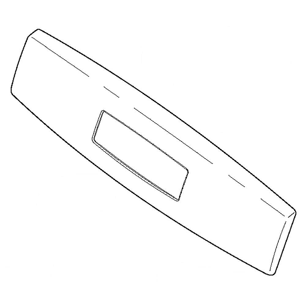 GE Part #wb07X20366, Control Trim | 33.20 x 10.70 x 5.90
