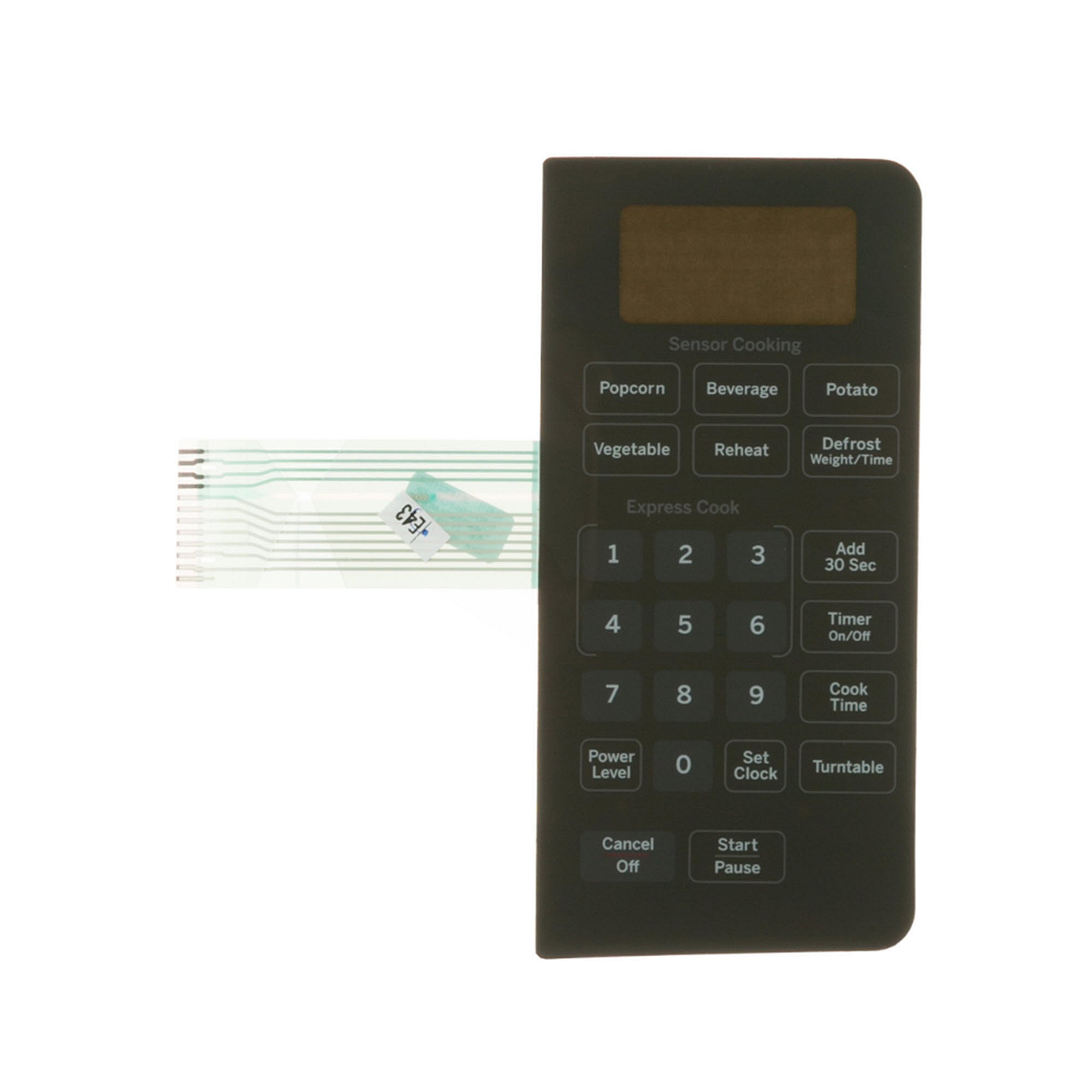 Photo of Part #wb07X21322, Overlay from Repair Parts Direct