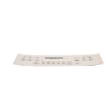 Faceplate for GE JS750DF3WW - Part WB07X21416