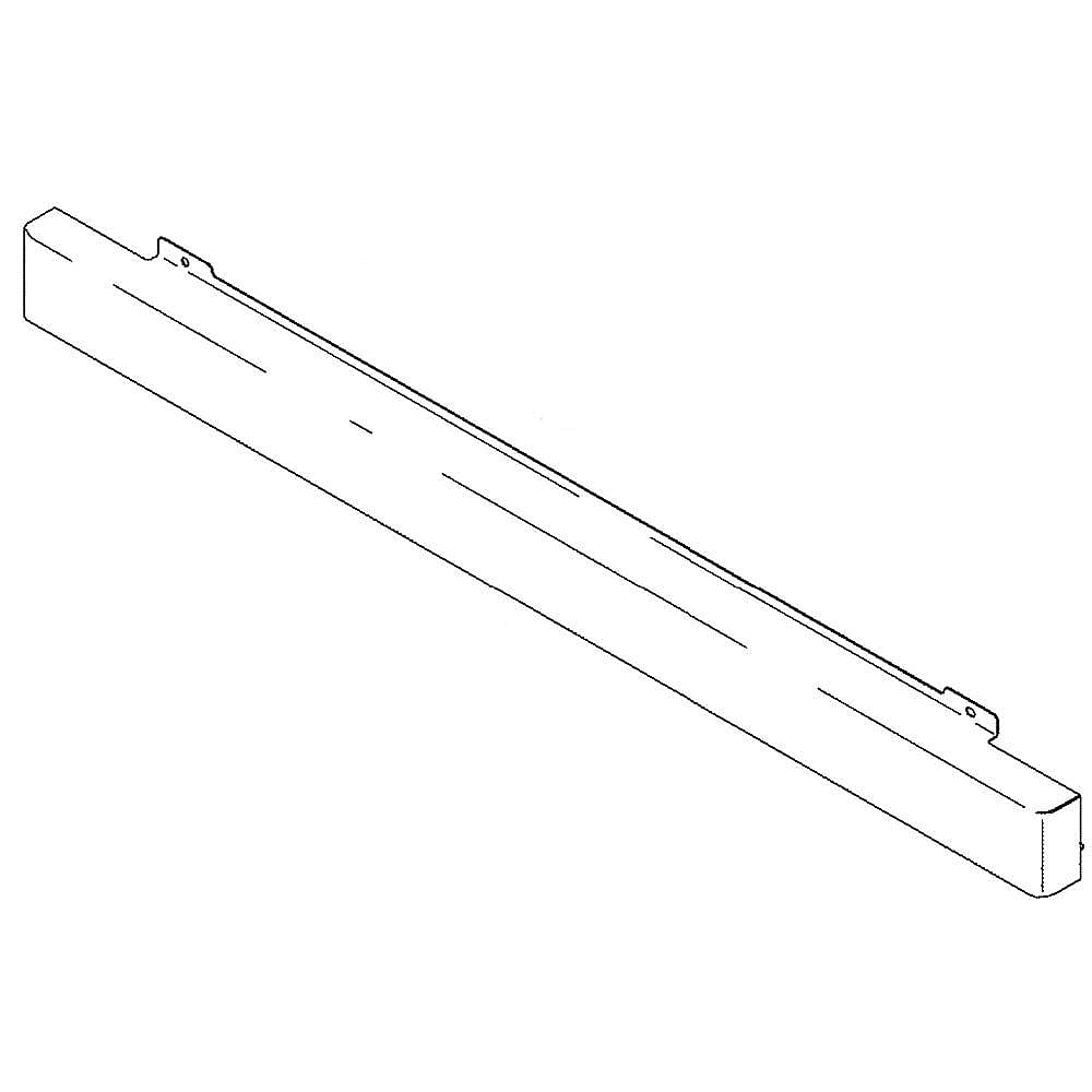 Part #wb07X21951, Wall Oven Trim, Lower (Stainless) / 32.10 x 3.70 x 3.60