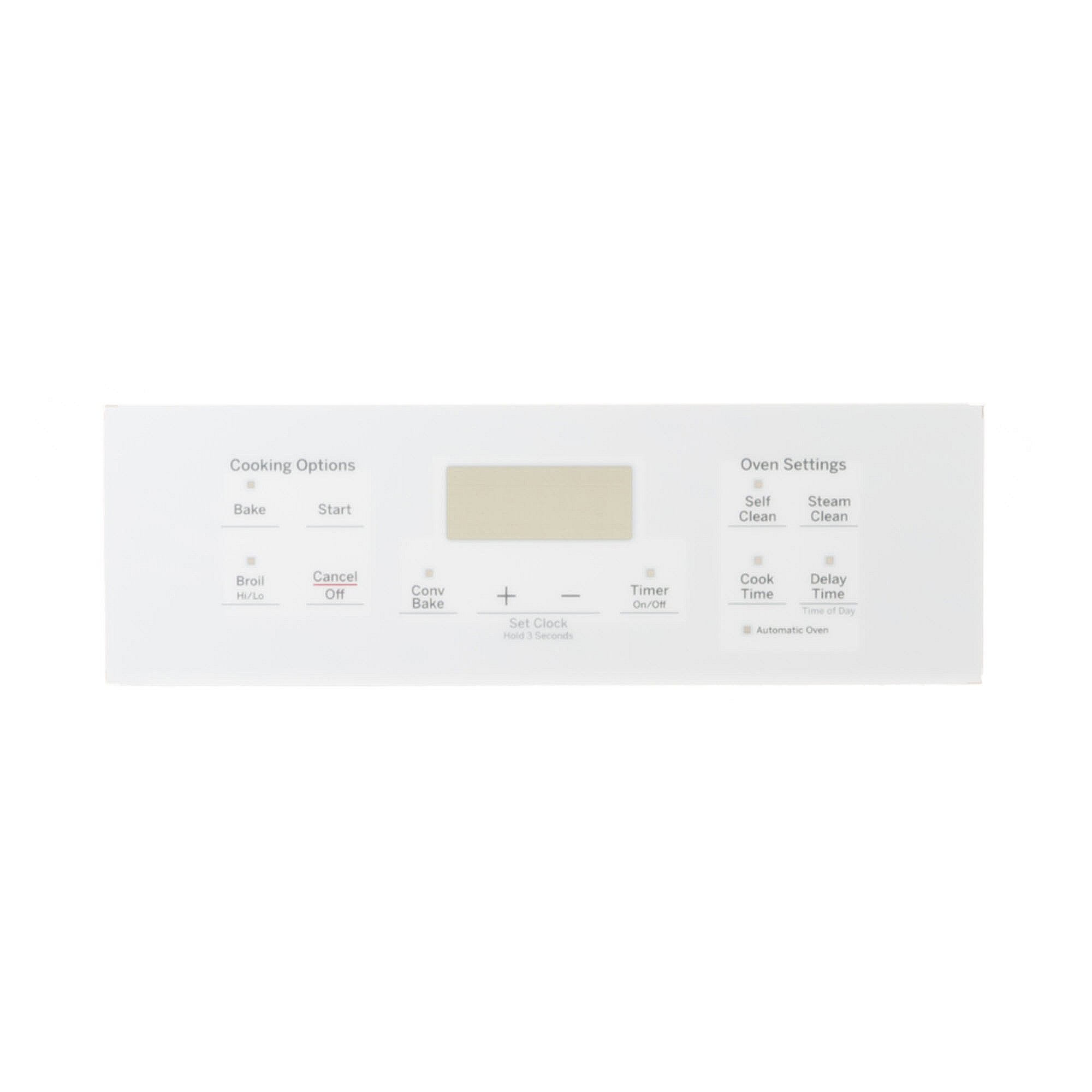 GE Part #wb07X24879, Overlay | 14.00 x 9.50 x 0.10