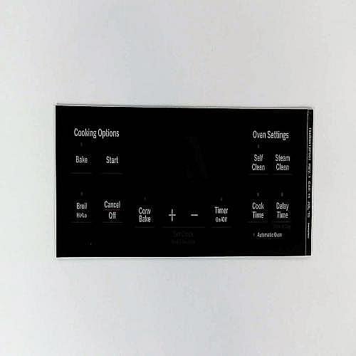 Part #wb07X25882, Faceplate / 14.00 x 9.50 x 0.10