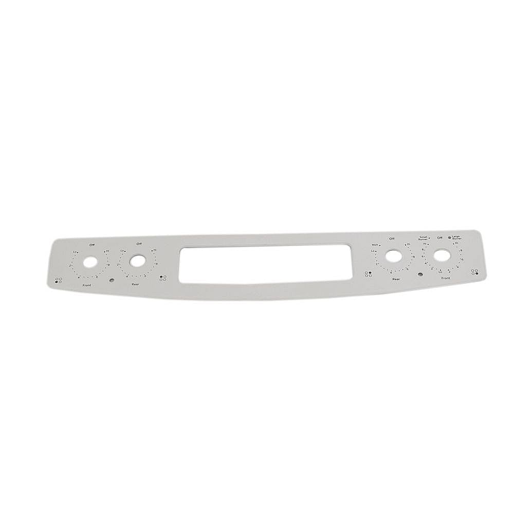 GE Part #wb07X26748, Ran Control Panel Insert | 32.70 x 7.40 x 3.40