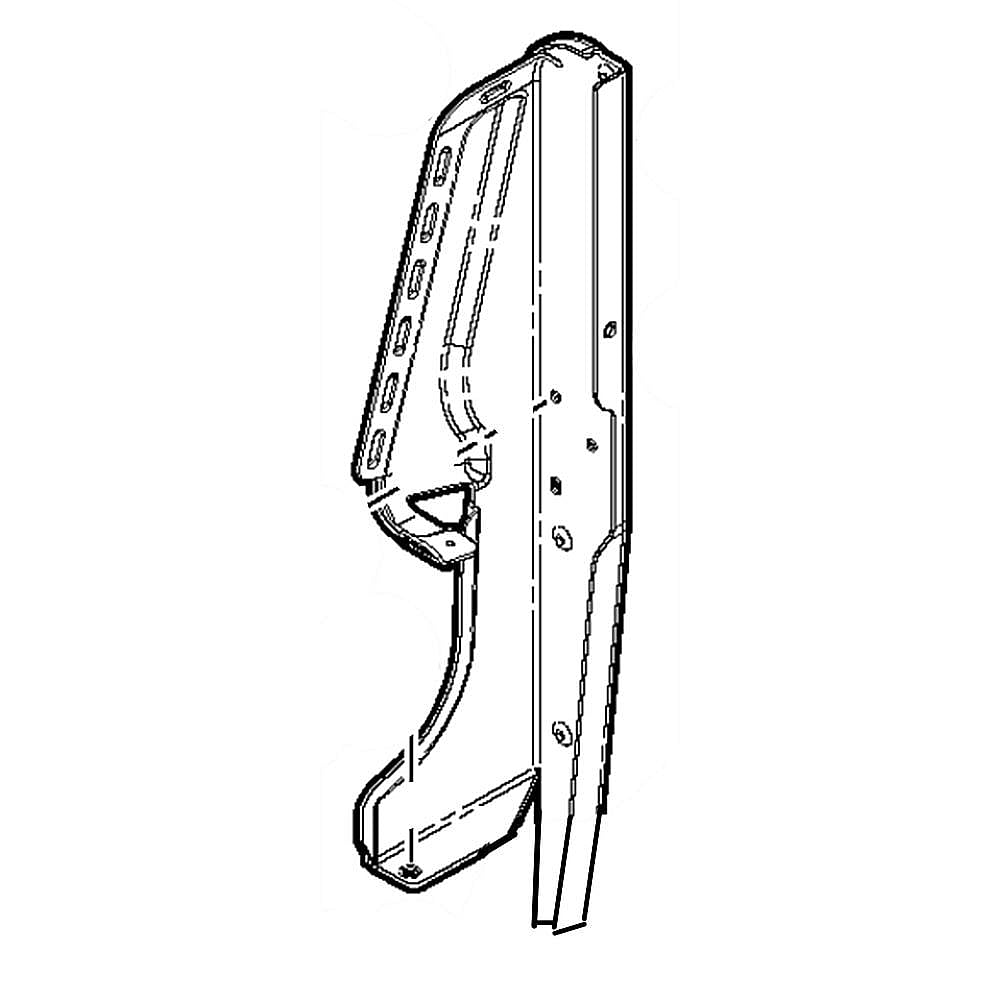 GE Part #wb07X27822, End Plate Lt | 14.60 x 6.50 x 5.90