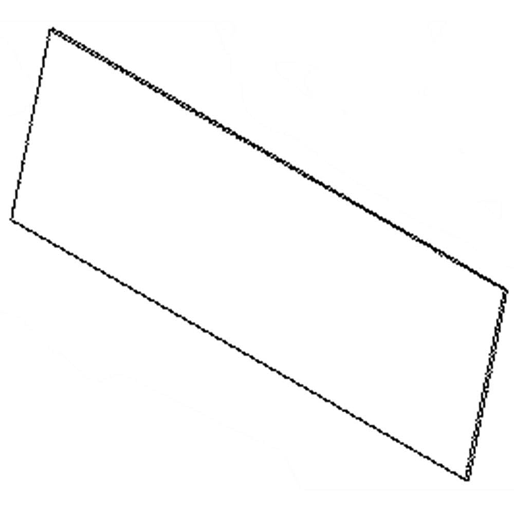 GE Part #wb07X27884, Overlay T09 Lar | 14.00 x 9.40 x 0.20