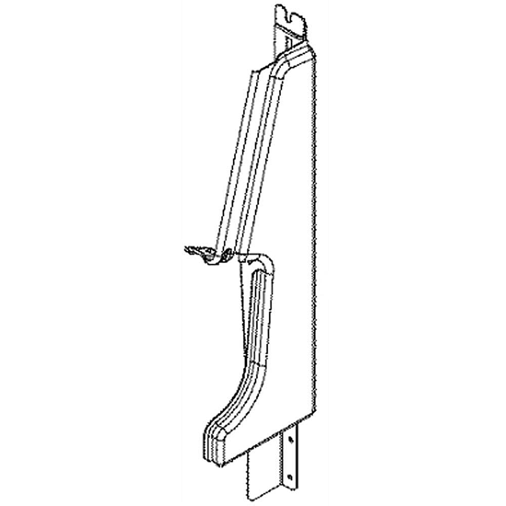 GE Part #wb07X29143, End Support Dd Rh | 18.80 x 9.90 x 3.70