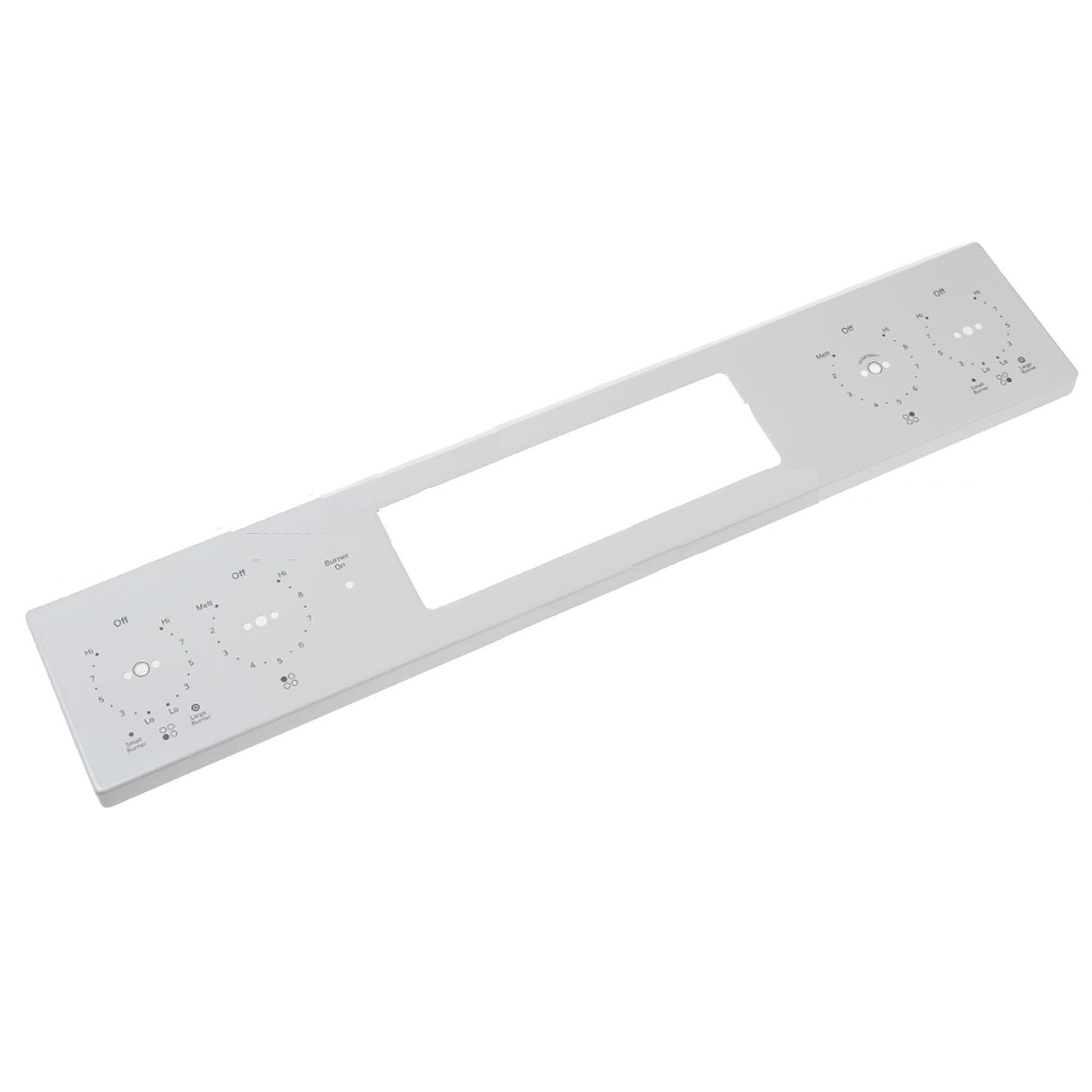 Part #wb07X30863, Control Panel Overlay Asm Wh
