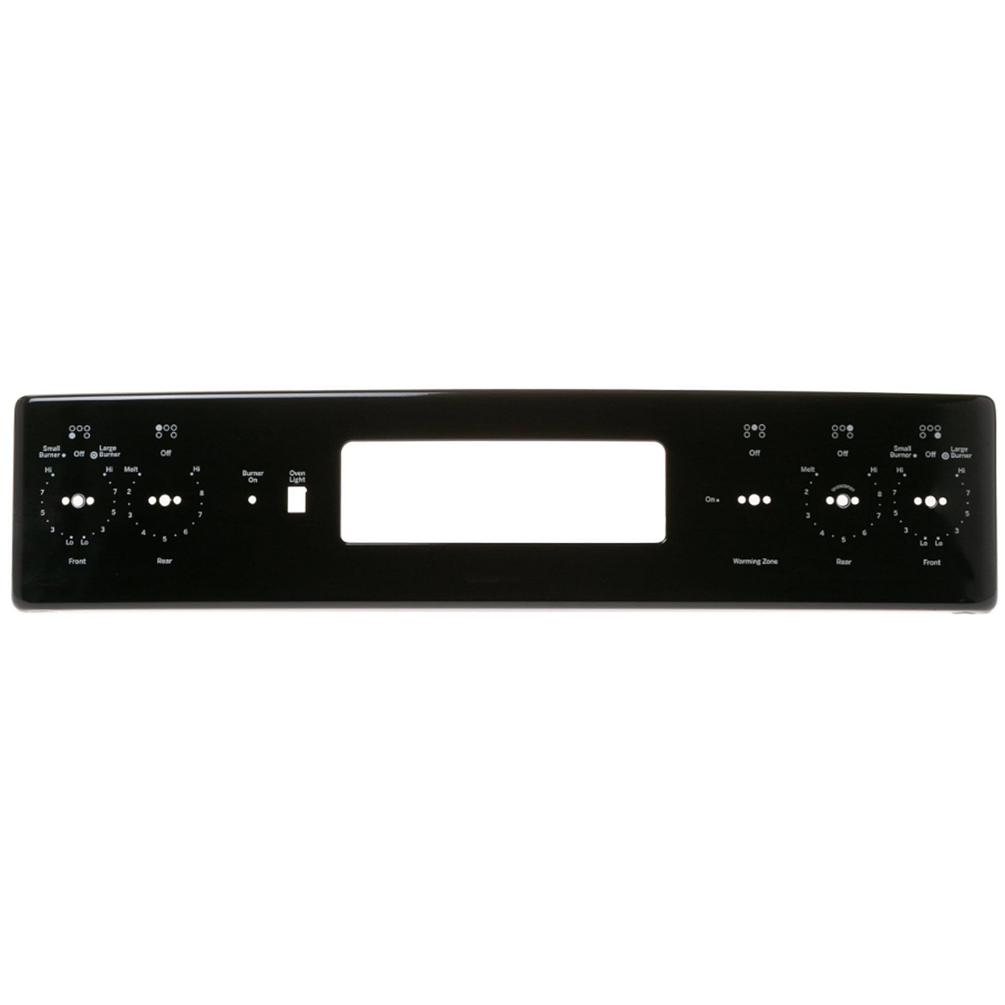 Part #wb07X31200, Control Panel Trim And Brackets Asm Bb