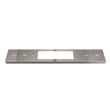 Stainless Control Panel Overlay for GE JS760SL2SS - Part WB07X33621