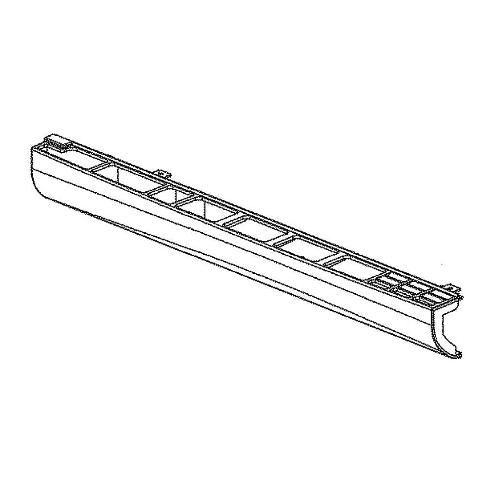Part #wb07X34971, Microwave Vent Grille (Replaces Wb07X32759)