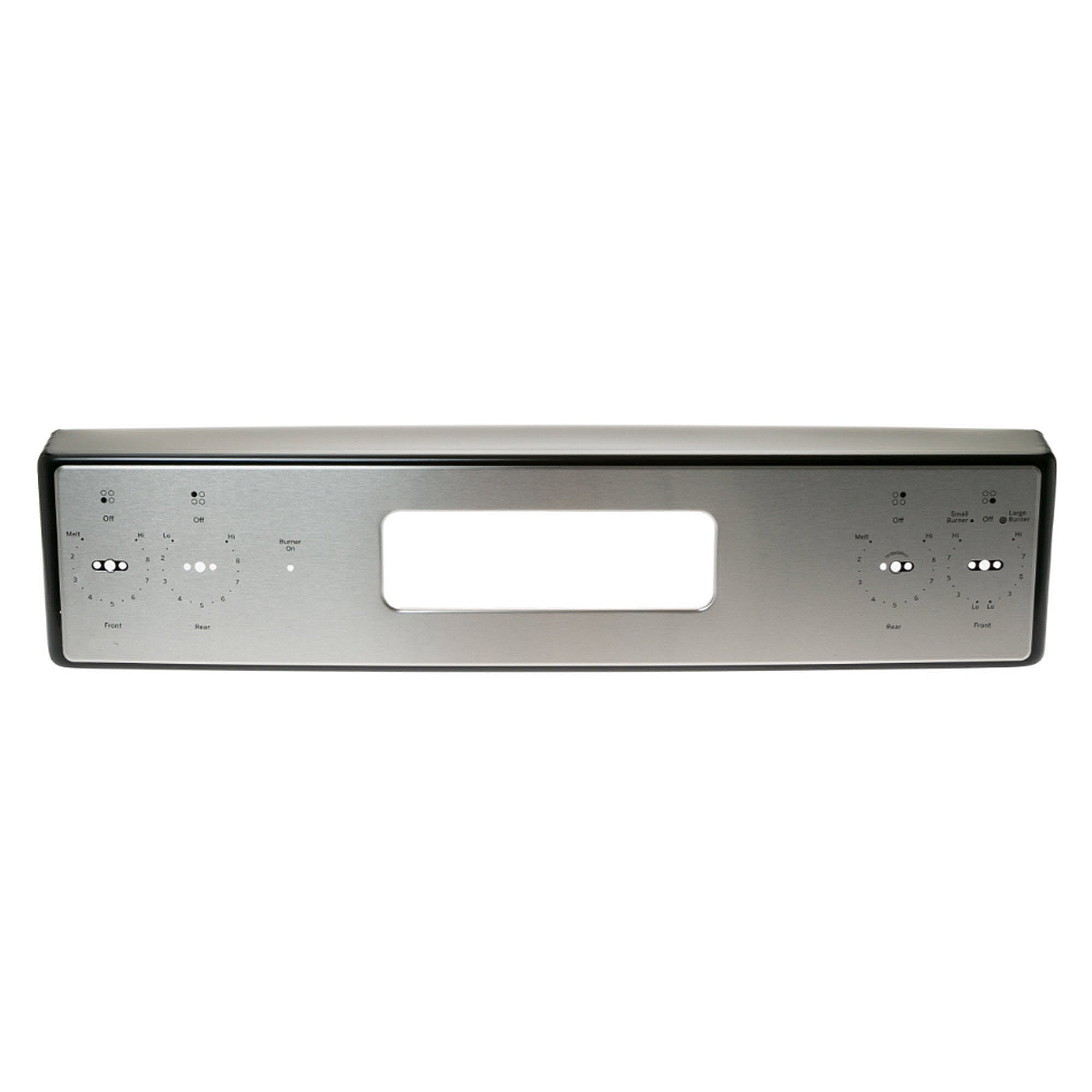 Part #wb07X36125, Stainless Control Panel Trim