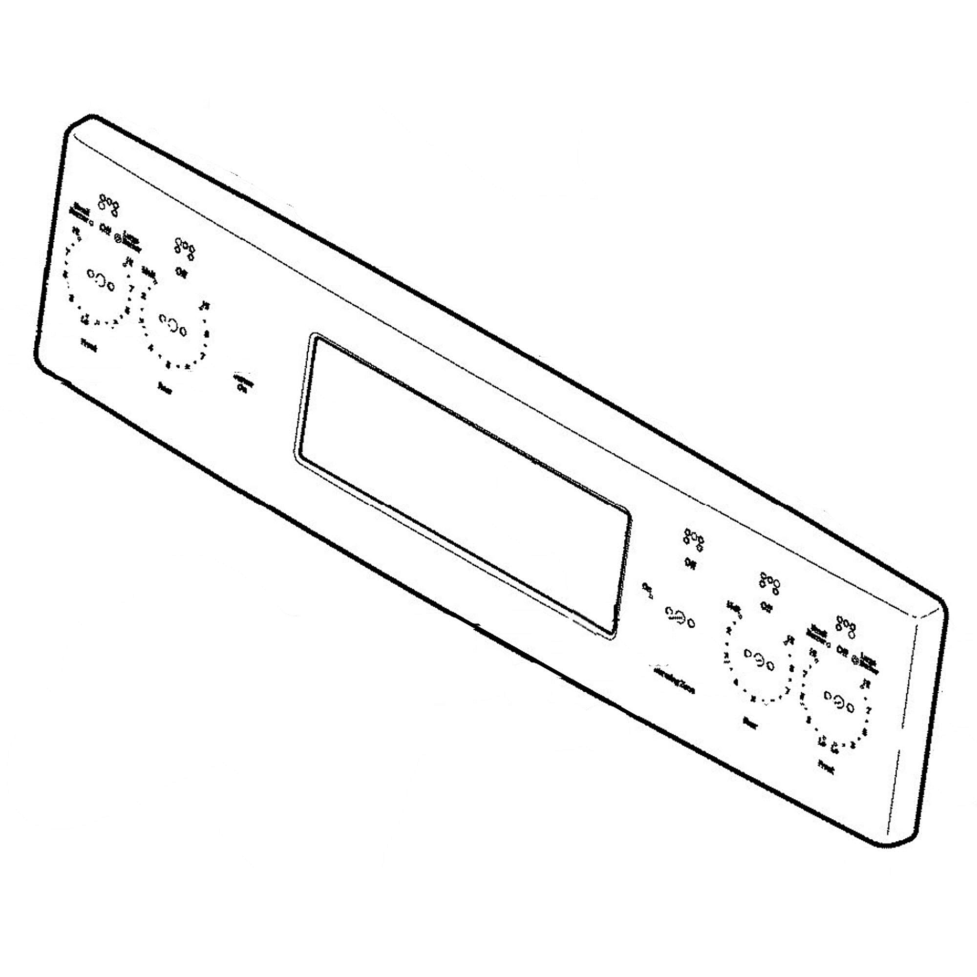 Part #wb07X36305, Stainless Trim Control