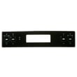 Black Control Panel Trim & Brackets for GE JB645DK7BB - Part WB07X37245