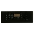 Black Overlay Rc19 for GE JGB660DP1BB - Part WB07X38058