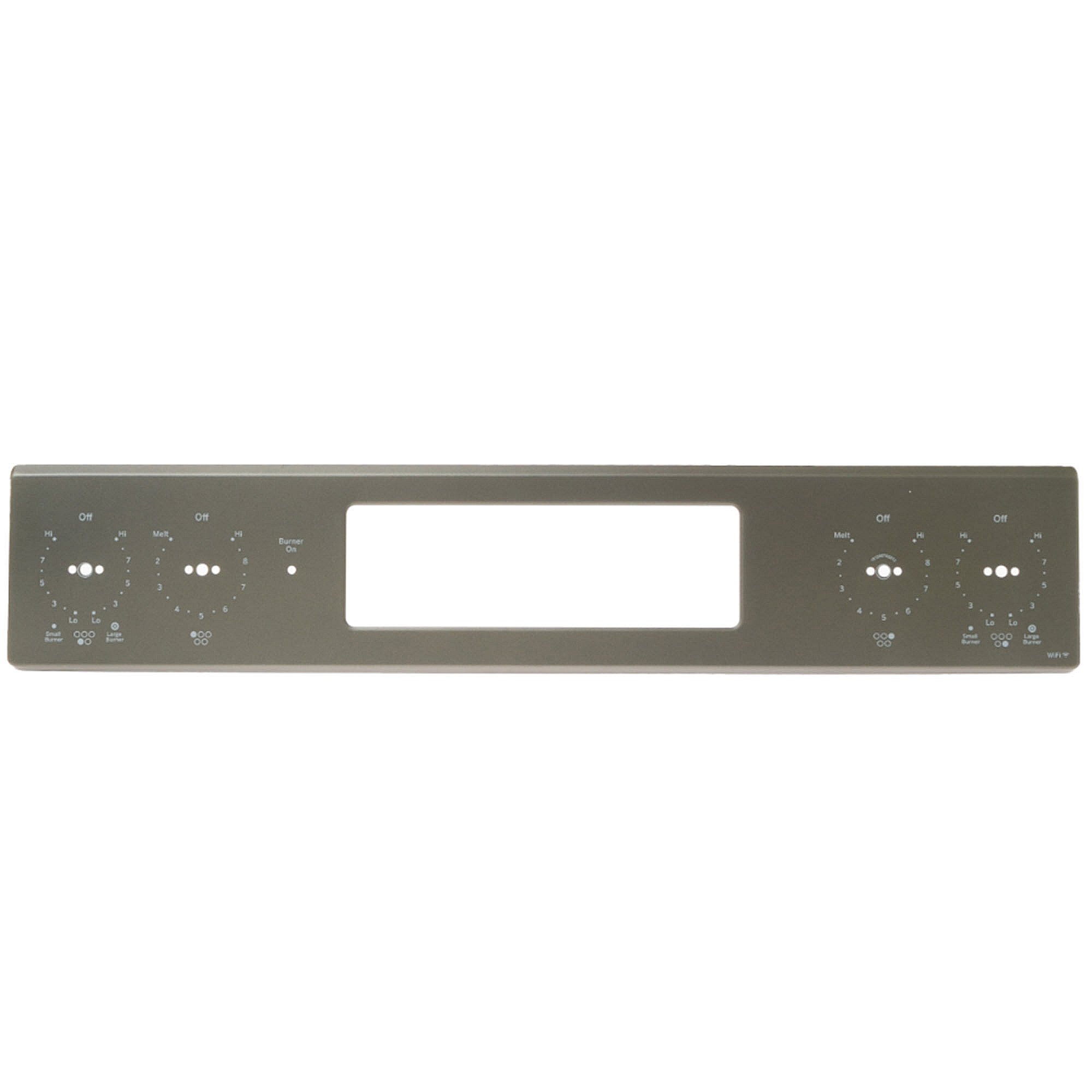 Part #wb07X41650, Slate Control Panel Overlay