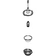 Halogen Lamp for GE JS998TK3WW - Part WB08T10028