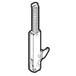 Oven Door Hinge, Left for GE J2C968BEK1BB - Part WB10T10091