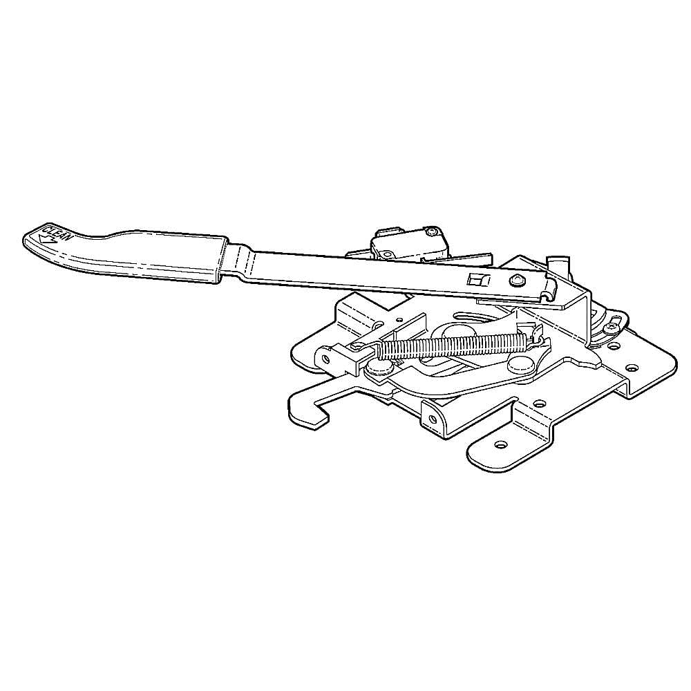 GE Part #wb14T10076, Latch | 14.60 x 6.00 x 6.30