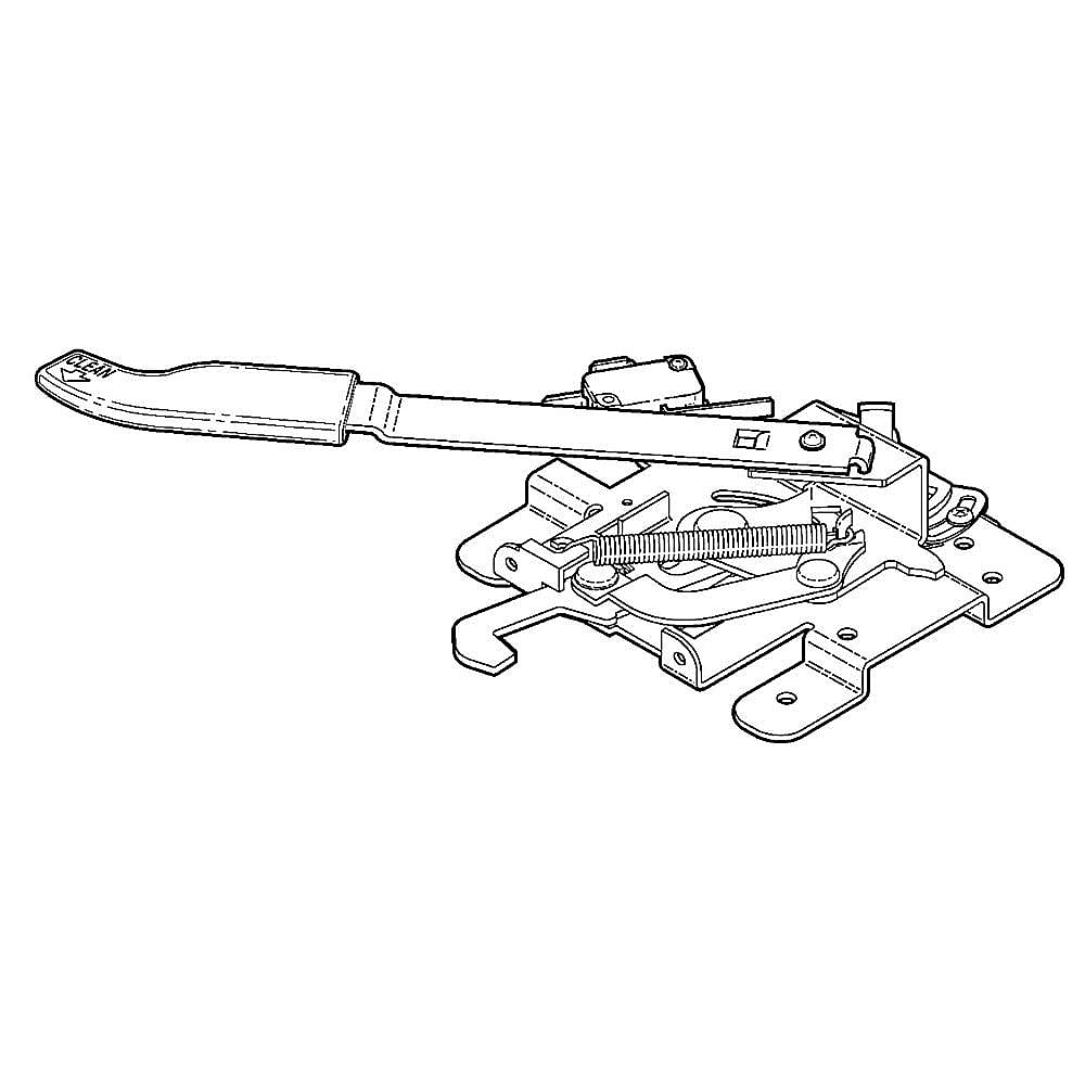GE Part #wb14T10078, Latch | 15.20 x 10.40 x 4.40