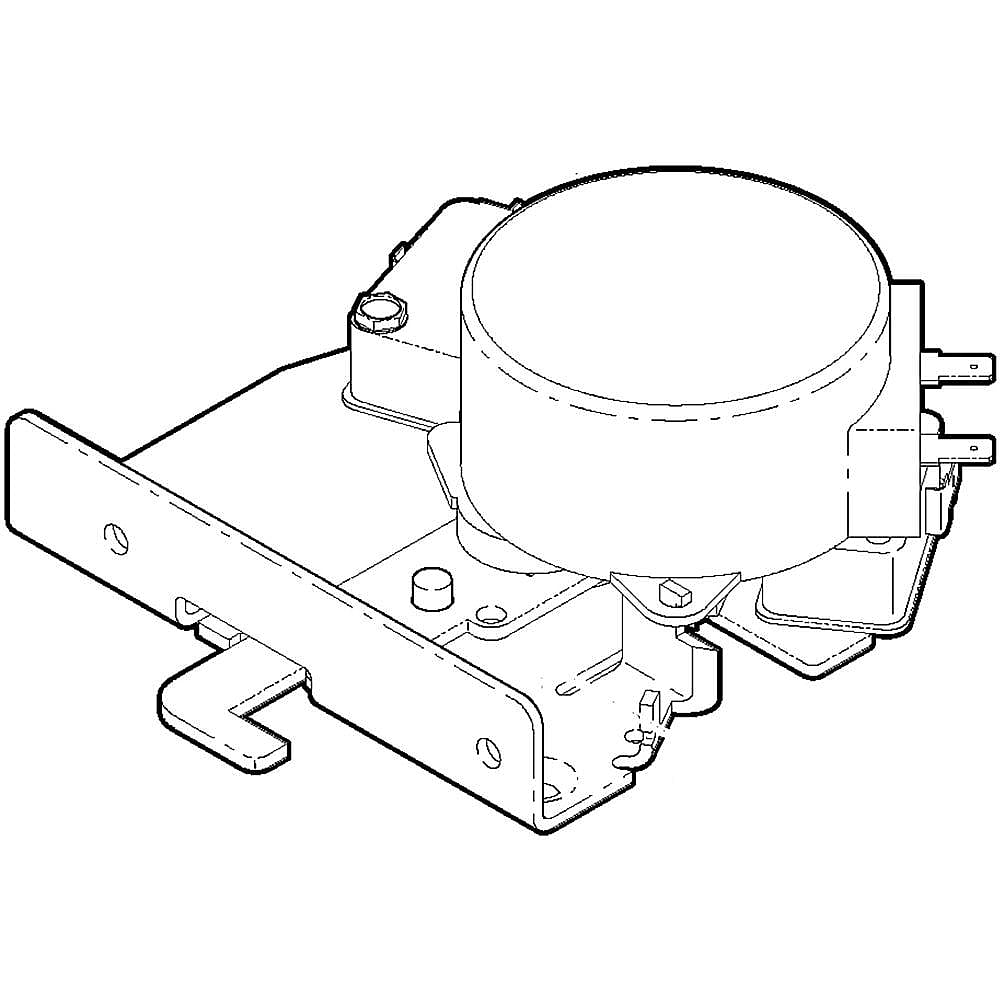 GE Part #wb14T10085, Motorized Latch | 6.50 x 4.60 x 2.50