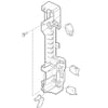 Microwave Door Latch Housing And Interlock Switch Assembly WB14X10048
