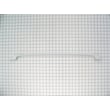 Range Oven Door Handle (white) for GE JSP34BW1BB - Part WB15T10031