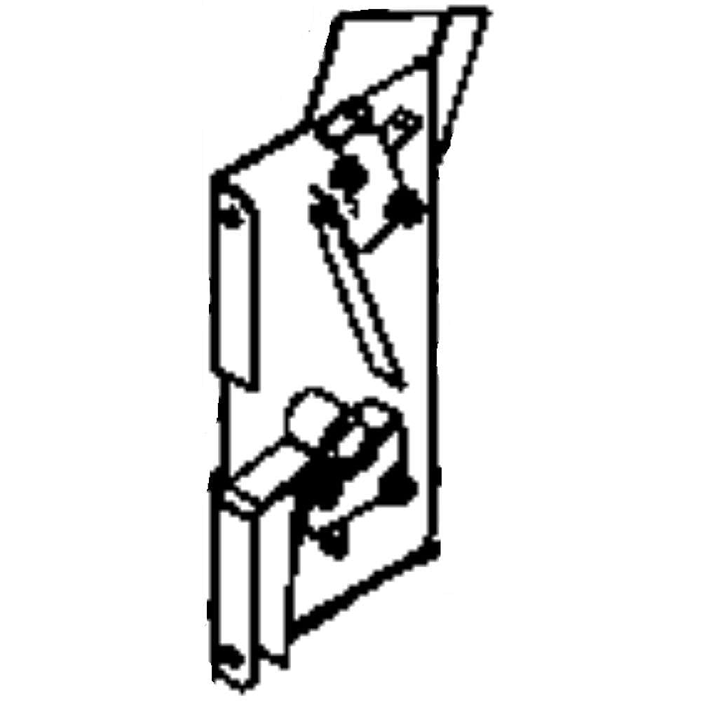 GE Part #wb15T10099, Interlock | 8.00 x 7.50 x 0.70