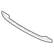 Oven Door Handle for GE JTP30BM2BB - Part WB15T10156